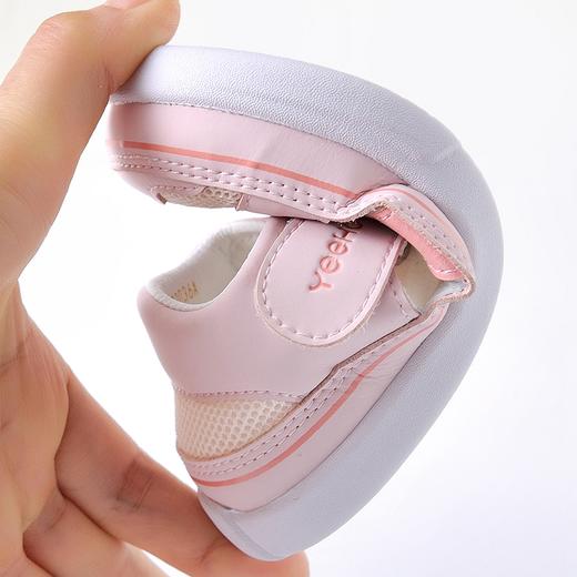 英氏22夏季新款儿童魔术贴皮质网面步前鞋 透气 凉鞋YFXFJ22035A 商品图4