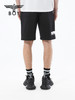 BOYLONDON短裤22春季新品黑白撞色抽绳大LOGO针织五分裤B221N13000 商品缩略图1