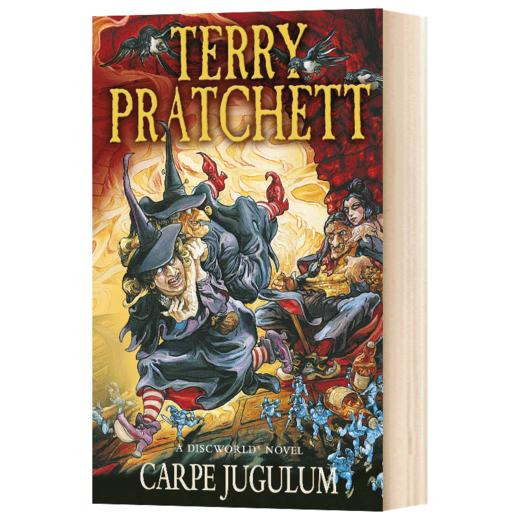 碟形世界23 扼住咽喉 英文原版 Carpe Jugulum Discworld Novel 23 英文版 进口英语书籍 商品图1