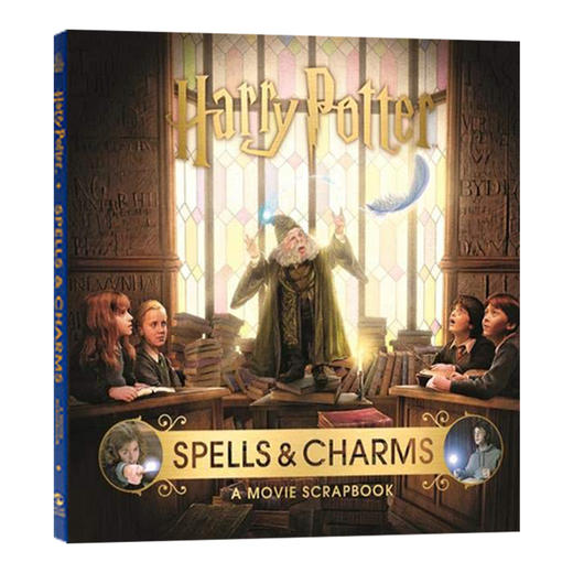 哈利波特 咒语与魅力 英文原版 Harry Potter Spells and Charms A Movie Scrapbook 电影周边 英文版 精装 进口原版英语书籍 商品图0