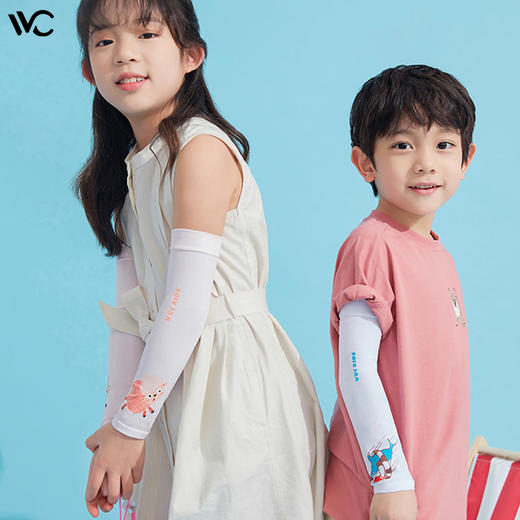 【童趣版】韩国VVC儿童冰丝袖   BJX 商品图0