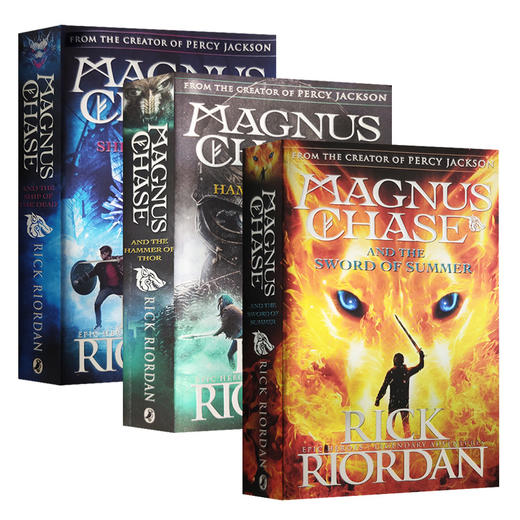 马格纳斯与仙宫之神 英文原版科幻小说 Magnus Chase 马格纳斯与北欧神话 夏日之剑 雷神之锤 死亡之舟 波西杰克逊 英文版进口书 商品图4
