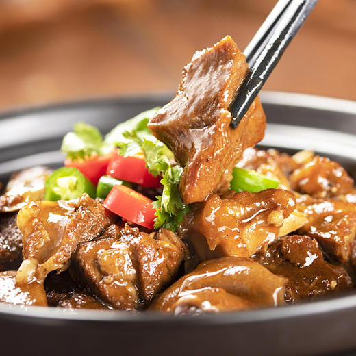 【京东发货】黄冈 锦秀羊大别山黑山羊羊肉块800g(400g羊肉块*2袋) 商品图3