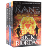 埃及守护神系列3本套装 英文原版科幻小说 The Kane Chronicles 凯恩与邪神之塔 烈焰王座 蛇神暗影 波西杰克逊作者 英文版进口书 商品缩略图1