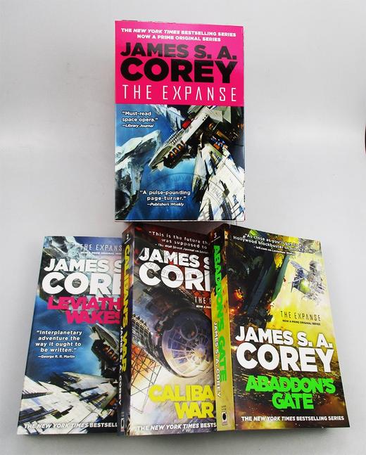 苍穹浩瀚3册套装 英文原版小说 The Expanse Boxed Set 美剧原著 无垠的太空 英文版 进口原版英语书籍 商品图1