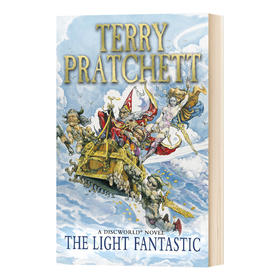 碟形世界2 异光 英文原版 The Light Fantastic Discworld Novel 2 英文版 进口英语书籍