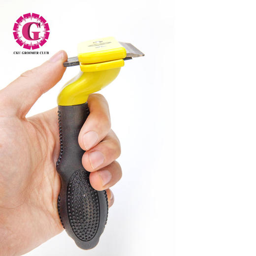 CKU GROOMER CLUB 学校推荐款 宠物美容祛毛梳 去除浮毛、废毛，减少宠物掉毛 商品图3