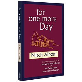 一日重生 英文原版小说 For One More Day 米奇阿尔博姆 Mitch Albom 英文版 心灵疗愈人生哲学暖心小说 进口原版英语书籍