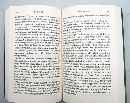 实验室女孩 英文原版 Lab Girl 霍普雅润 女科学家的自传 英文版 进口英语书籍 商品图1