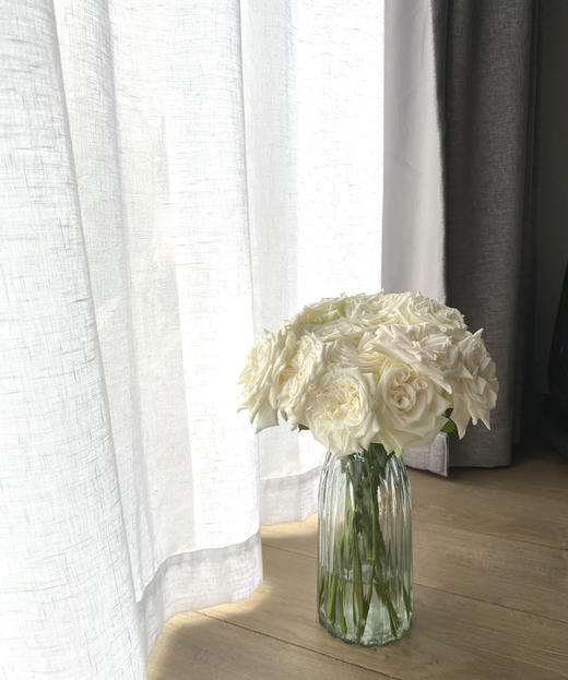 【拍市玫瑰】白荔枝 10支/扎  约60公分 商品图6