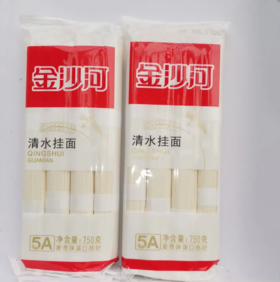 金沙河清爽挂面750g