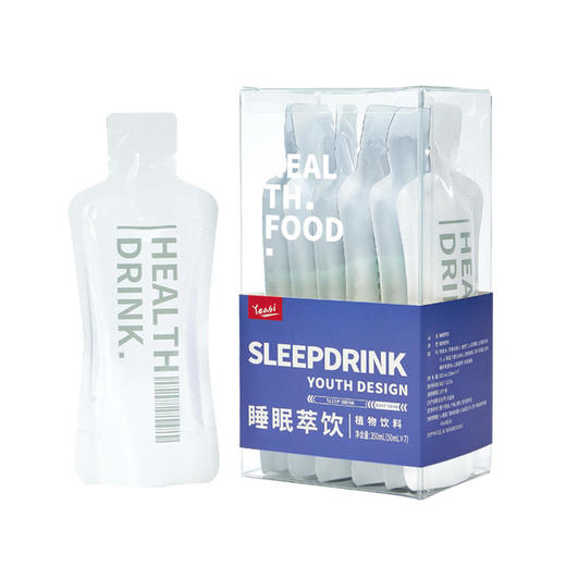 【睡前一袋困到变形】酸枣仁氨基丁酸晚安睡眠萃饮植物饮料睡出元气好状态 商品图1