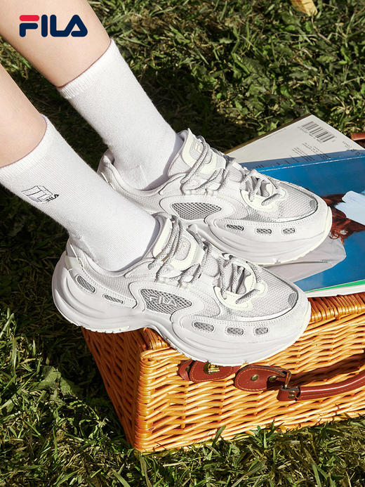FILA 斐乐【江疏影同款】老爹鞋女鞋2022夏新款透气休闲鞋香蕉鞋F12W221118F 商品图2