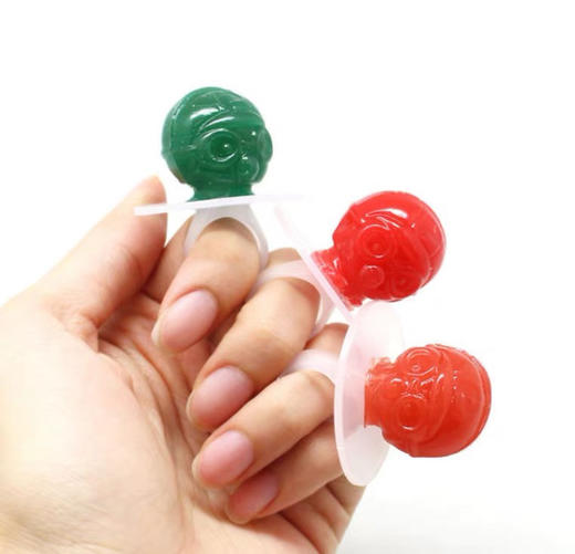 韩国进口糖果啵乐乐戒指形儿童创意糖果水果味好玩独立包装 商品图2