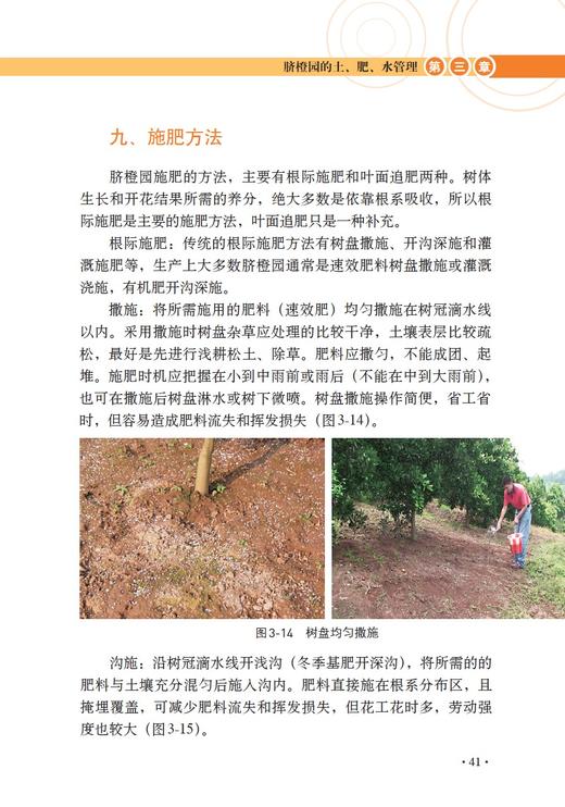 图说脐橙优质高效栽培技术 【中国农业出版社官方正版】 商品图3