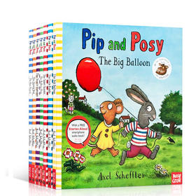 【送音频】波西和皮普 【9册套装】Pip and Posy系列绘本英文原版平装名家Axel Scheffler儿童启蒙
