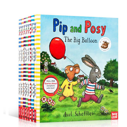 【送音频】波西和皮普 【9册套装】Pip and Posy系列绘本英文原版平装名家Axel Scheffler儿童启蒙 商品图0