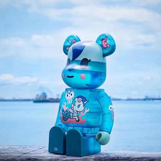 收藏系列 Be@rbrick 1000%系列 tokidoki 美人鱼独角兽 商品图3