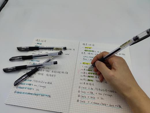 博酷子弹头中性笔BK0209A黑/红0.5mm 黑笔考试中性笔碳素办公文具用品子弹头水性笔子弹头 教师医生签字笔 商品图2