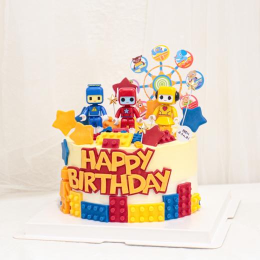 布鲁可百变积木奶油蛋糕 商品图1