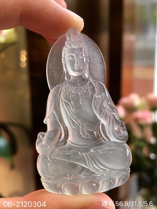 06-2120304，玻璃观音裸石，42999 商品图3