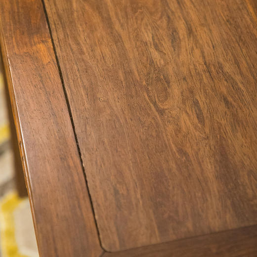 清 红木拐子纹书卷式平头案 商品图2