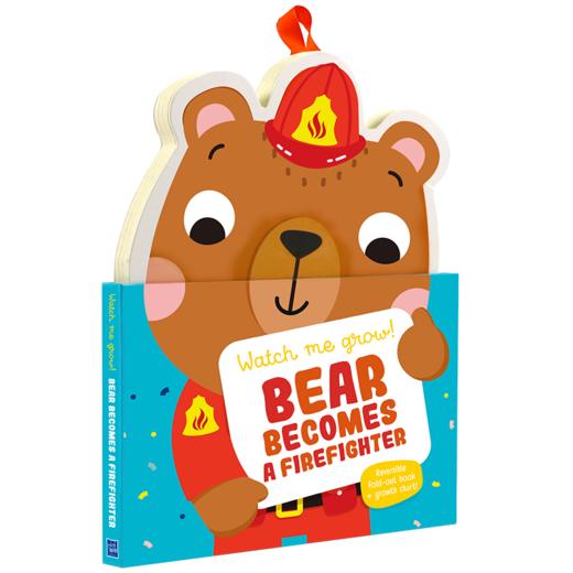 【机器岛】 Bear Becomes A Firefighter 小熊身高书 商品图5