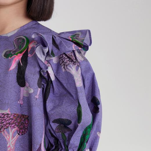 江南布衣 22年夏装新款  中袖连衣裙  1M3G40400 商品图2