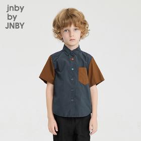 江南布衣   22年夏装新款 短袖衬衣  1M3253090