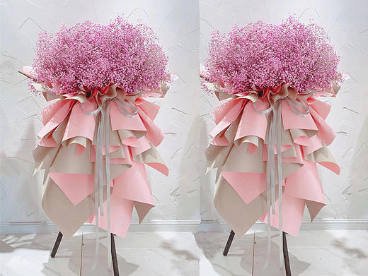 开业乔迁庆典满天星花篮6选1含配送 商品图1