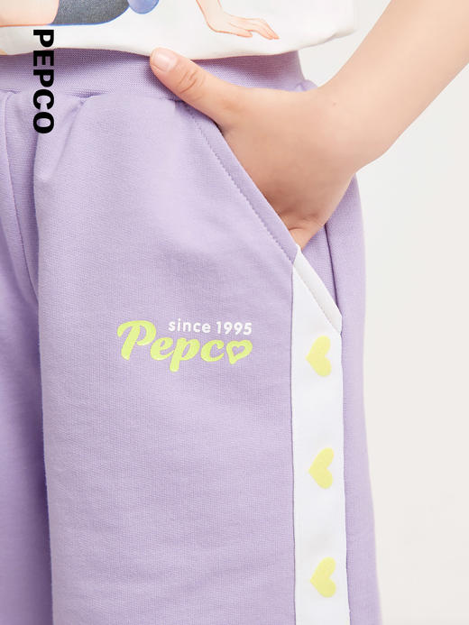 【3件65折】小猪班纳童装2022夏装新款儿童五分裤中大童女童短裤纯棉裤子休闲 商品图3