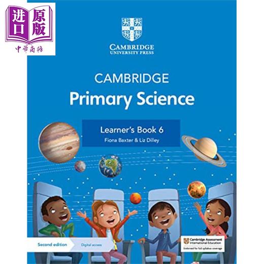 【中商原版】正版剑桥小学科学课程六年级套装 Cambridge Primary Science 进口英文原版教材学生书练习册配线上资源 2021 商品图1