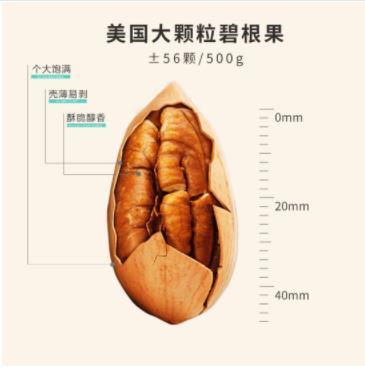 三只松鼠碧根果160g/袋 商品图2
