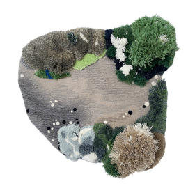 涛声系列o毯言织造