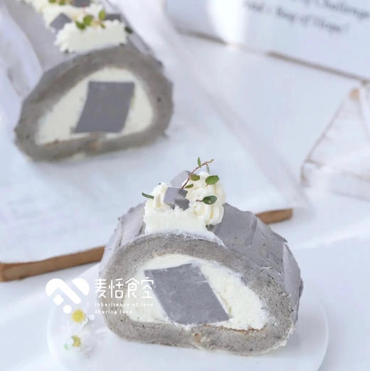黑芝麻奶冻卷 商品图0