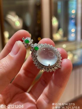 08-2121204，玻璃蛋面吊坠，78999