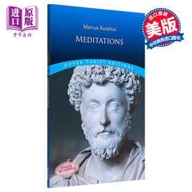 【中商原版】沉思录 Dover Thrift Editions Meditations 英文原版 马可奥勒留 MarcusAurelius DoverPublications