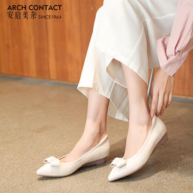 2022年春季新款ARCH CONTACT安启美奈尖头小香风浅口单鞋52722