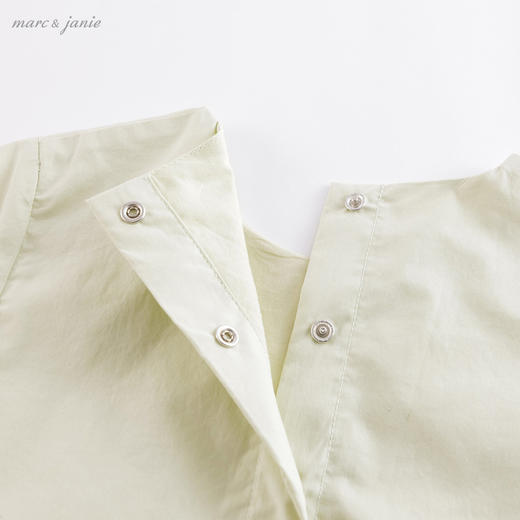 marcjanie马克珍妮夏装新款 女童荷叶袖纯棉短袖连衣裙20365 商品图4