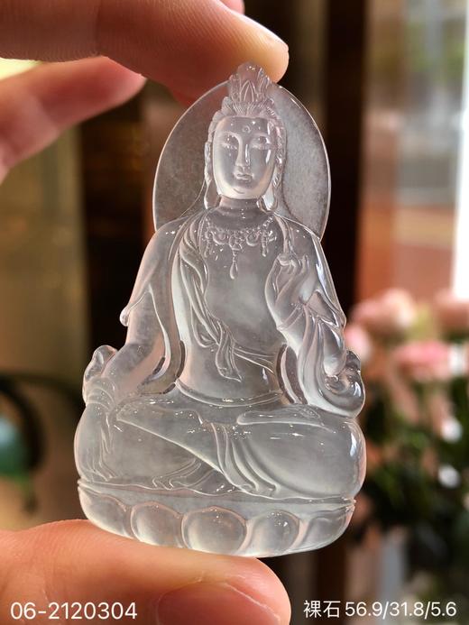 06-2120304，玻璃观音裸石，42999 商品图1