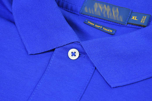 小彩马刺绣 PIMA水柔棉 短袖POLO衫 PT-1062 商品图10