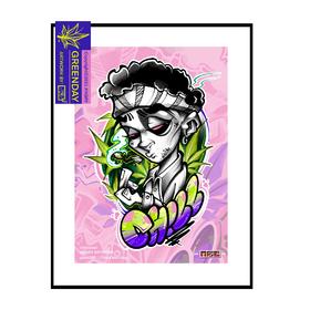 莫愁百货｜『Green day』A3插画系列