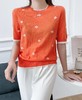 女四叶草菱形花上衣368 商品缩略图1