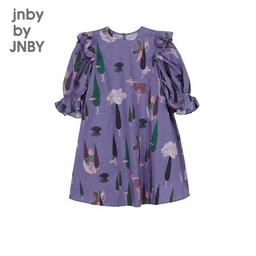 江南布衣 22年夏装新款  中袖连衣裙  1M3G40400 商品图3