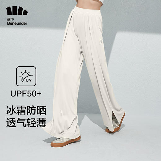 冰触系列流析防晒阔腿裤 商品图2