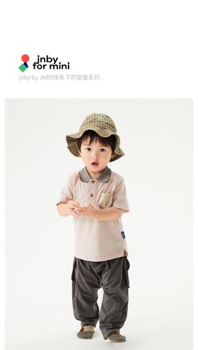 江南布衣  22年夏装新款polo杉   YM3102640