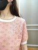 女金满花针织圆领短袖 商品缩略图2