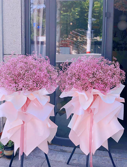 开业乔迁庆典满天星花篮6选1含配送 商品图3