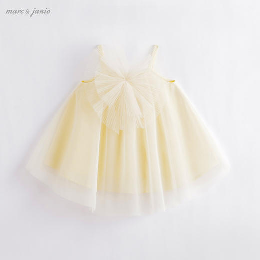 马克珍妮夏装新款 女童蝴蝶翅膀吊带裙 儿童网纱裙221000 商品图2