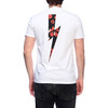 NEIL BARRETT 尼奥.贝奈特 男士闪电印花圆领短袖T恤 白色 BJT513A L559S 607 商品缩略图2